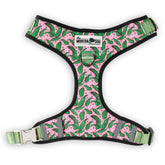 Pink Tropics Padded Dog Harness