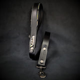 Midas Spiked Silver Leather Dog Collar