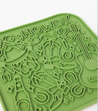 "The HOWDY" Dog Feeding Mat