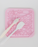 Disco Cowgirl Dog Feeding Mat