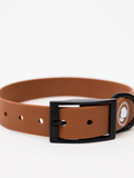 Coco Brown Durable Dog Collar
