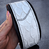 Dragon Scale Leather Dog Collar