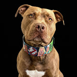 Ghostbuster Waterproof Vegan Leather Dog Collar