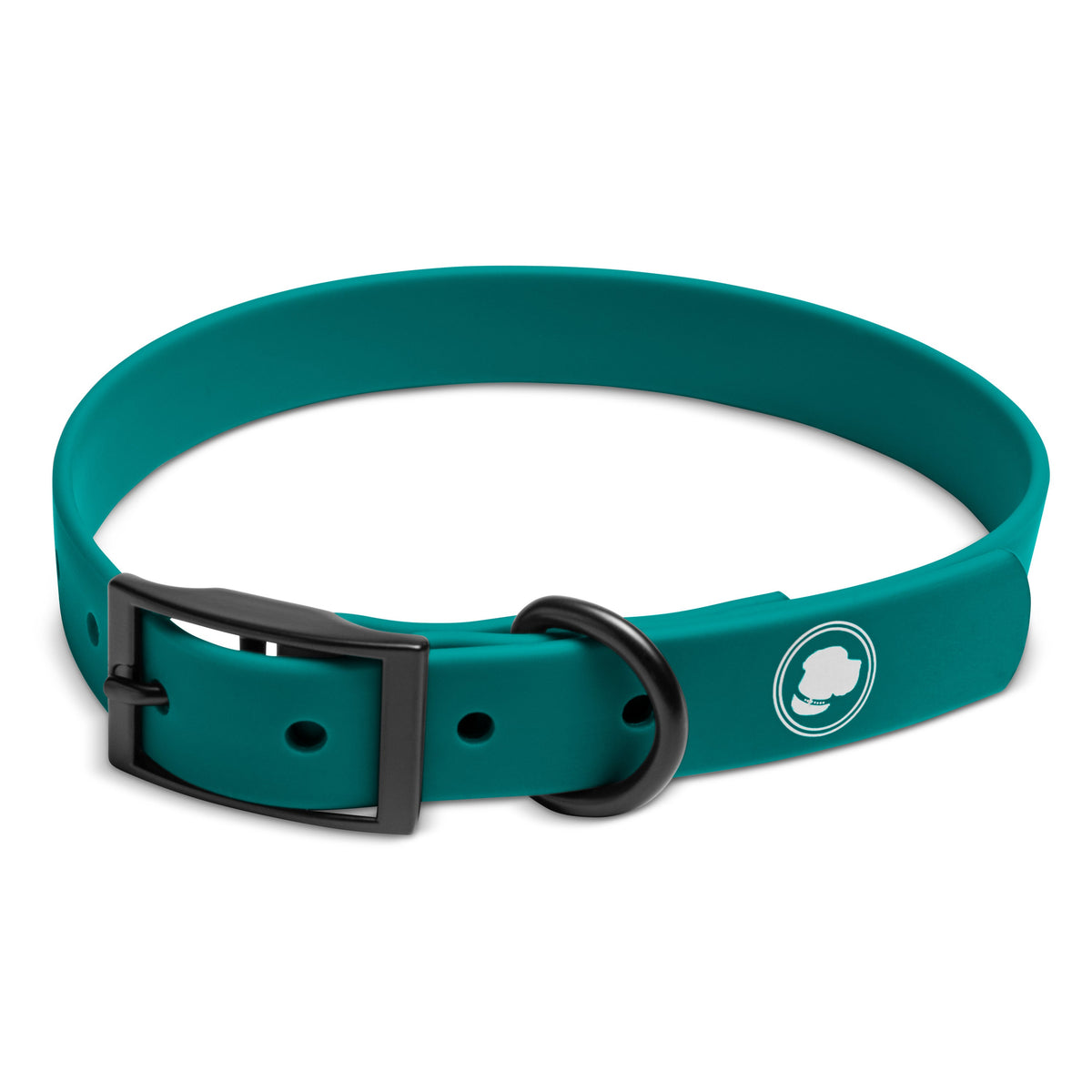 Forest Green Durable Dog Collar