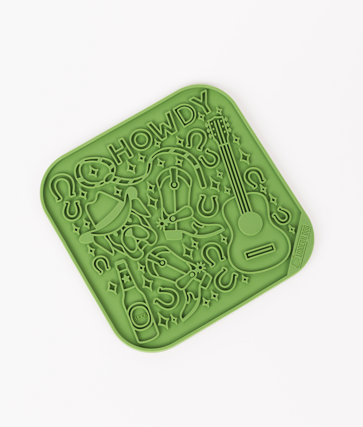 "The HOWDY" Dog Feeding Mat